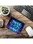 Büyük Düşün Temalı Parlak Neon Mousepad - 19X23 cm 2 mm Dikdörtgen Ithal Baskılı Mouse Pad 6
