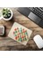 Katmanlı Geometrik Üçgen Tasarımlı Mouse Pad - 19X23 cm 2 mm Dikdörtgen Ithal Baskılı Mouse Pad 6