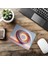 Minimal Donut Formu ile Modern Mouse Pad - 19X23 cm 2 mm Dikdörtgen Ithal Baskılı Mouse Pad 6