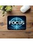 Fütüristik Görünümlü Focus Mouse Pad - 19X23 cm 2 mm Dikdörtgen Ithal Baskılı Mouse Pad 4