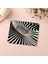 Monokrom Modern Stil Çizgili Mousepad - 19X23 cm 2 mm Dikdörtgen Ithal Baskılı Mouse Pad 5
