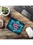 Good Vibes Only Yazılı Tropikal Neon Mousepad - 19X23 cm 2 mm Dikdörtgen Ithal Baskılı Mouse Pad 6