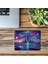 Biyolüminesanslı Uzay Şehri Mousepad - 19X23 cm 2 mm Dikdörtgen Ithal Baskılı Mouse Pad 3