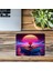 Joystick Temalı 3D Mousepad – Synthwave Etkili - 19X23 cm 2 mm Dikdörtgen Ithal Baskılı Mouse Pad 3