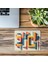 Dik Açılı Geometrik Blok Tasarımı Mousepad - 19X23 cm 2 mm Dikdörtgen Ithal Baskılı Mouse Pad 3