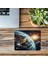 Atmosfer Işıltılı 3D Yeryüzü Mousepad - 19X23 cm 2 mm Dikdörtgen Ithal Baskılı Mouse Pad 3