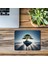 Işık Hüzmeli Sürreal Bonsai Mousepad - 19X23 cm 2 mm Dikdörtgen Ithal Baskılı Mouse Pad 3