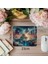 Uzayda Adalar Üzerinde Şelaleli Mousepad - 19X23 cm 2 mm Dikdörtgen Ithal Baskılı Mouse Pad 1