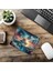 Uzayda Adalar Üzerinde Şelaleli Mousepad - 19X23 cm 2 mm Dikdörtgen Ithal Baskılı Mouse Pad 6