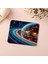 Turuncu-Mavi Işıklı Gezegen Manzaralı Mousepad - 19X23 cm 2 mm Dikdörtgen Ithal Baskılı Mouse Pad 5
