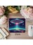 Sci-Fi Tarzı Işıklı Ufo Mousepad - 19X23 cm 2 mm Dikdörtgen Ithal Baskılı Mouse Pad 1