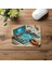 Kablo Dağınıklığıyla Gerçekçi Retro Mouse Pad - 19X23 cm 2 mm Dikdörtgen Ithal Baskılı Mouse Pad 4