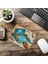 Kablo Dağınıklığıyla Gerçekçi Retro Mouse Pad - 19X23 cm 2 mm Dikdörtgen Ithal Baskılı Mouse Pad 6