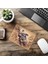 Karakalem Tarzda Sevimli Koala Mouse Pad - 19X23 cm 2 mm Dikdörtgen Ithal Baskılı Mouse Pad 6