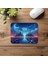 Düşsel Neon Tipografi Mouse Pad Tasarımı - 19X23 cm 2 mm Dikdörtgen Ithal Baskılı Mouse Pad 4
