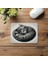 Kıvrılmış Kedi Portresi Mousepad - 19X23 cm 2 mm Dikdörtgen Ithal Baskılı Mouse Pad 4