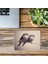 Yan Yana Oturan Iki Serçe Çizimli Mousepad - 19X23 cm 2 mm Dikdörtgen Ithal Baskılı Mouse Pad 3