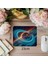3D Uzay Manzaralı Neon Mouse Pad - 19X23 cm 2 mm Dikdörtgen Ithal Baskılı Mouse Pad 1