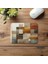 Dokulu Yüzeyde Bloklu Tasarımlı Mouse Pad - 19X23 cm 2 mm Dikdörtgen Ithal Baskılı Mouse Pad 4