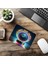 Renkli ve Anlamlı Zaman Temalı Mousepad - 19X23 cm 2 mm Dikdörtgen Ithal Baskılı Mouse Pad 6