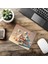 3D Piramit ve Çemberli Mousepad Tasarımı - 19X23 cm 2 mm Dikdörtgen Ithal Baskılı Mouse Pad 6