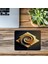 Altın Spiral ve Bloklu Minimalist Mousepad - 19X23 cm 2 mm Dikdörtgen Ithal Baskılı Mouse Pad 3