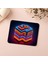Renkli Geometrik Arka Planlı Mouse Pad - 19X23 cm 2 mm Dikdörtgen Ithal Baskılı Mouse Pad 5
