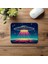Hover Ufo Temalı Neon Mousepad - 19X23 cm 2 mm Dikdörtgen Ithal Baskılı Mouse Pad 4