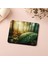 Orman Arka Planlı Yakın Doğa Mouse Pad - 19X23 cm 2 mm Dikdörtgen Ithal Baskılı Mouse Pad 5