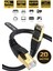 Cat 8 Ethernet Kablosu 40 Gigabit/S 2000 Mhz Premium Metal Zırhlı Rj45 Konnektör 1