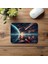 Buzlu Yüzeyde Meteor Yağmuru Mousepad - 19X23 cm 2 mm Dikdörtgen Ithal Baskılı Mouse Pad 4