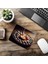 Tütsü Dumanı ve Taş Çemberli Mousepad - 19X23 cm 2 mm Dikdörtgen Ithal Baskılı Mouse Pad 6