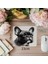 Fransız Bulldog Çizimli Mousepad – Tatlı ve Detaylı - 19X23 cm 2 mm Dikdörtgen Ithal Baskılı Mouse Pad 1