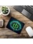 Power On Yazılı Neon Tuşlu Mousepad - 19X23 cm 2 mm Dikdörtgen Ithal Baskılı Mouse Pad 6