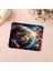 Uydularla Çevrili Gerçekçi Gezegen Mousepad - 19X23 cm 2 mm Dikdörtgen Ithal Baskılı Mouse Pad 5