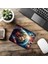Uydularla Çevrili Gerçekçi Gezegen Mousepad - 19X23 cm 2 mm Dikdörtgen Ithal Baskılı Mouse Pad 6