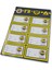 Fenerbahçe Lisanslı Stickers Okul Etiketi 3 Yaprak 1