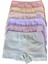 Katmirra Kız Çocuk Renkli Likralı Pamuklu Fitilli Boxer Külot 12 Li 2
