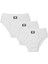 Erkek Beyaz Penye Pamuklu 6'lı Kom Slip Külot 1