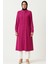 1625 Zunik Önden Düğmlei Pile Detaylı Uzun Tunik Qys Tunik #24-03# 1