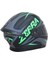 Fazer Helmet Zebra Flourosan Green Full Face Çene Açılır Kask – C 1