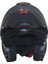 Night FF-868 Çene Açılır Kask Mat Siyah – Güneş Vizörlü, D 4
