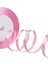 Saten Kurdele 3 cm 10 Metre Toz Pembe 1