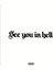 Gotik Tarz “see You In Hell” Sticker – Suya ve Güneşe Dayanıklı 1