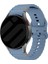 Samsung Galaxy Watch 4 5 6 7 Fe Classic Turuncu Mavi Dalga Desen Silikon Kordon 40/42/43/44/46/47MM 5