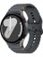 Samsung Galaxy Watch 4 5 6 7 Fe Classic Turuncu Mavi Dalga Desen Silikon Kordon 40/42/43/44/46/47MM 2