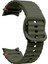 Samsung Galaxy Watch 4 5 6 7 Fe Classic Turuncu Mavi Dalga Desen Silikon Kordon 40/42/43/44/46/47MM 4
