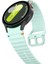 Samsung Galaxy Watch 4 5 6 7 Fe Classic Turuncu Mavi Dalga Desen Silikon Kordon 40/42/43/44/46/47MM 2