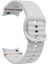 Samsung Galaxy Watch 4 5 6 7 Fe Classic Turuncu Mavi Dalga Desen Silikon Kordon 40/42/43/44/46/47MM 4