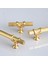 Metal Kulp 160 Mm-16 cm Mobilya Dolap Çekmece Kapak Mutfak Dolabı Kulpları Kulbu Kulpu Altın 5